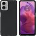 iMoshion Color Backcover Case for Motorola Moto G24 / Moto G04 - Black - TPU