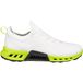 ecco Golf Biom C4 Chaussures de golf, Blanc/Jaune néon