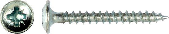 pgb-Europe PGB-FASTENERS Achterwandschroef Ø 3,50x16 Zn | 1000 st