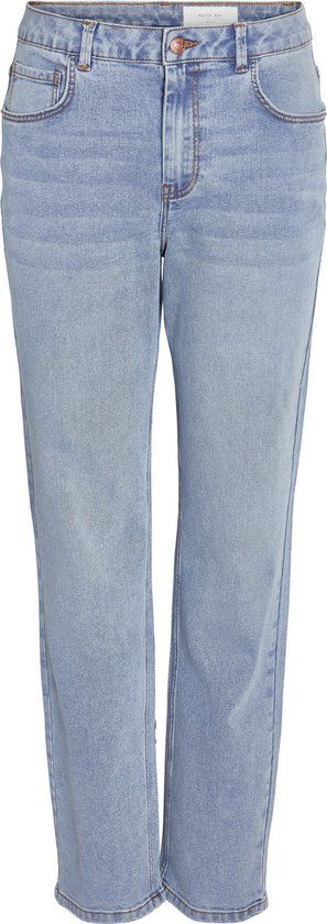 NOISY MAY NMGUTHIE HW STRAIGHT JEANS - Light Blue Denim - W26/L32