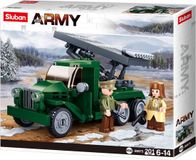 Sluban Duitse Tank Destroyer bouwspeelgoed kinderen vanaf 6 jaar – Constructiespeelgoed modelbouw – bouwdoos met 278 bouwstenen – M38-B0975