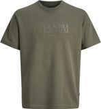 Jack & Jones T-shirt Jprblaethan Ss Branding Tee 12292403 Smokey Olive Mannen Maat - M