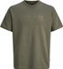 Jack & Jones T-shirt Jprblaethan Ss Branding Tee 12292403 Smokey Olive Mannen Maat - M