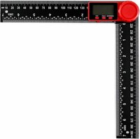 Benson Digitale Winkelhaak - Instelbaar - 200 mm - 0-360° - Digitaal