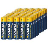 Varta 50 stuks R-06 LR6 AA 1,5V alkalinebatterijen, Varta Industrial, type 4006