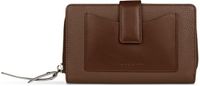 bugatti Viola Ladies Zip Wallet Cognac - Grey