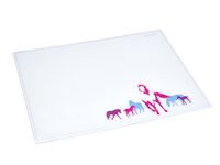 Läufer Durella Emotion Bureauonderlegger, Motief: Paarden, 40 x 53 cm