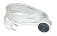 MCL Power Cable 2 poles White 5.0m