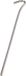 Outwell Brochette avec crochet Tentharing 24cm, 10 pcs. Acier inoxydable