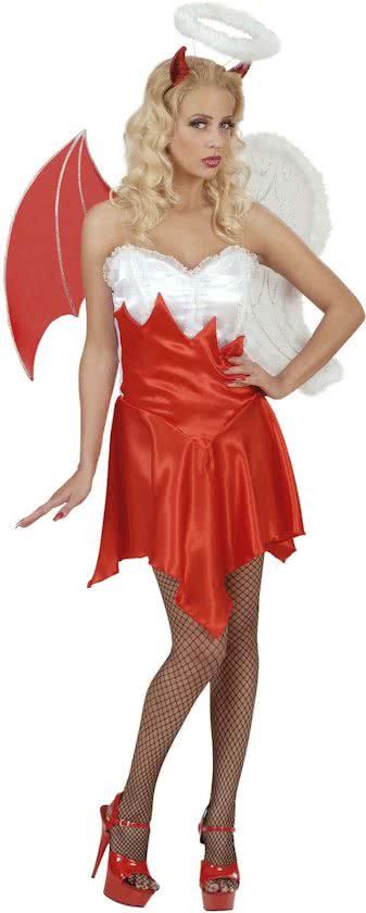 Generik Engel en Duivel Halloween kostuum voor vrouwen - Medium