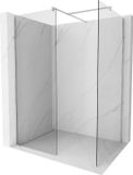 Mexen Kioto paroi de douche Walk-in 150 x 115 cm, transparent, chrome