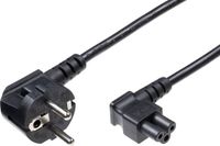 Microconnect PE010818A stroomkabel 1,8 m zwart