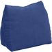 vidaXL Coussin de dossier Bleu police 60 x 20 x 50 cm Tissu velours côtelé