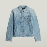 G-Star A-Line Slim Jacket Heren Spijkerjas Katoen Blauw S