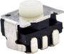 TE Connectivity 1977067-1 Bouton-poussoir 24 V/DC 0.05 A 1x hors/(en marche) Momentané (l x h) 4.5 mm x 3.3 mm 1 pièce(s)