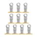FEIN E-Cut Long-Life zaagblad Bimetaal met lange levensduur, zaagblad voor diepe sneden, Ve. 10 st., Breedte 50 mm, Lengte 65 mm, Starlock Houder, Bimetaal zaagblad met titanium coating