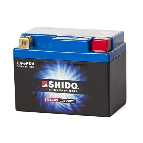 SHIDO Lithium Accu LTX5L-BS / YTX5L-BS