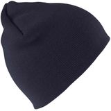 Result Soft Feel Cuffless Beanie RC44 - Navy - One size