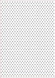 Vaessen creative 3605-001 Dot Embossing Folder, Transparant, A4