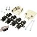 MH Connectors MHDTPK9-DM9P-K Connecteur D-sub mâle 180° Nombre de pôles : 9 Embase à souder 1 pièce