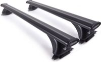 Farad Dakdragers pour Opel Astra J SW 2010-2015, galerie de toit fermée, aluminium, noir, 100kg