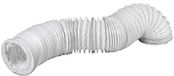 PromoHome® Flexibele PVC-ventilatieslang Ø 100mm - 6 meter - Afvoerslang voor droger, airconditioning, afzuigkap - versterkt met