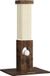 Famanu - Vintage bruine sisal krabpaal, klassiek design voor kattenliefhebbers