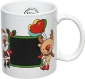 Decoris Kaemingk B.V. Kerst mok 300 ml Keramiek Wit