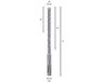 ALPEN Hamerboor Force X D.8mm Werkl.250mm L.310mm SDS-plus