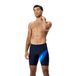 Speedo Hyperboom Zwemjammer Heren Marine/Blauw Colorblock Unisex Volwassenen Regular Fit 53% Gerecycled Polyester
