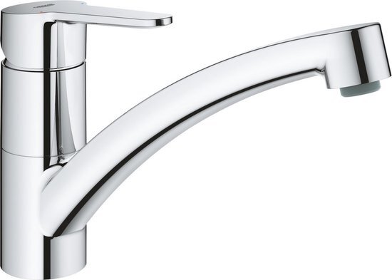 GROHE BauEco Keukenmengkraan met Lage Uitloop 4,9x25,6x15,6 cm Chroom