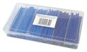 Radiostore Krimpkous-assortiment, 100-delig blauw