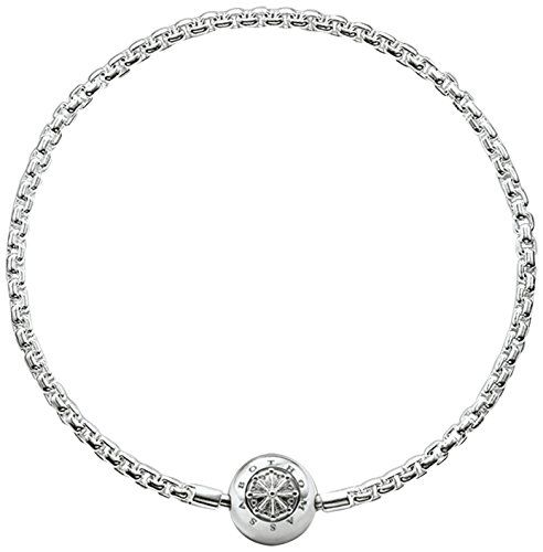 Thomas Sabo Karma Beads KA0001-001-12- damesarmband 925 sterling zilver lengte 17 zilver