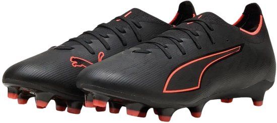 PUMA ULTRA 6 MATCH FG/AG Unisex Sportschoenen - Puma Black-Puma Red