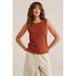 WE Fashion top roodbruin