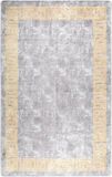 vidaXL Vloerkleed wasbaar 80x150 cm grijs