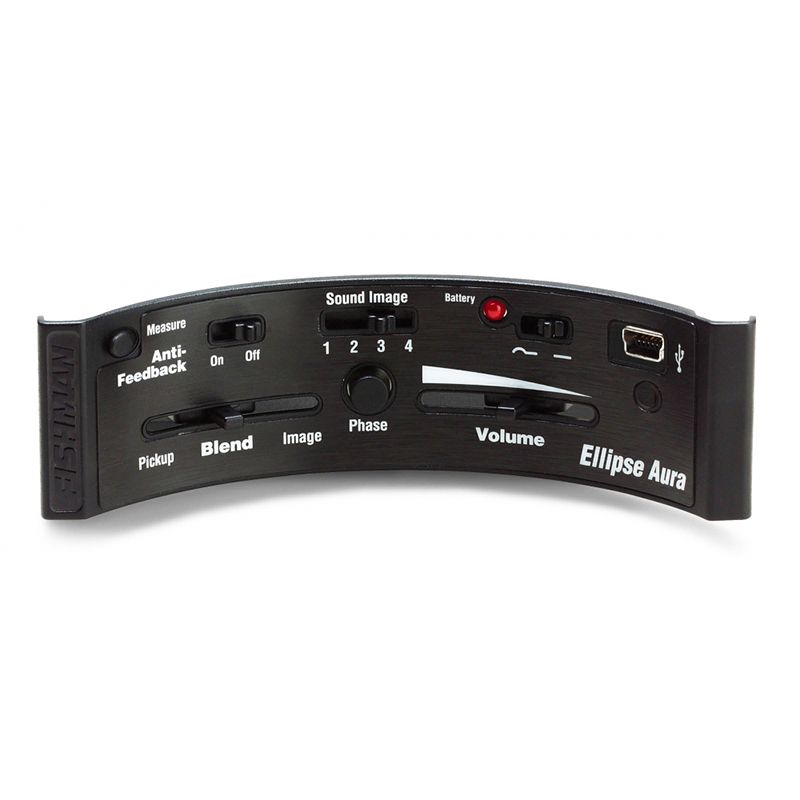 Fishman PRO-MAT-ELA Ellipse Aura (wide format) pickup - 0605609106315