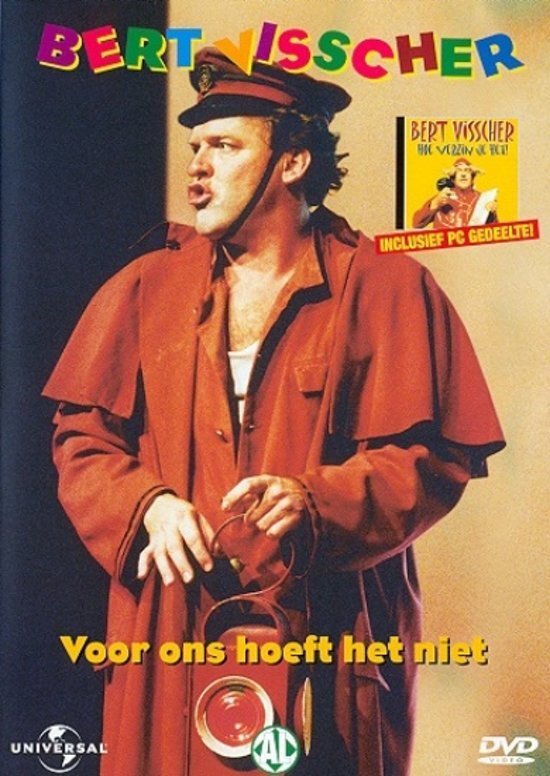 Bert Visscher Bert Visscher: Voor Ons Hoeft Het Niet dvd