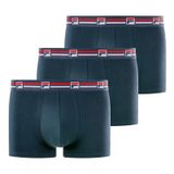 Lot de 3 boxers Homme Coton Bleu Marine