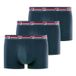 Lot de 3 boxers Homme Coton Bleu Marine