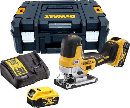 DeWALT DCS335P2 Accu Decoupeerzaag 18V 5,0Ah Li-ion in T-STAK