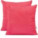 DecoKing Amber Sierkussenhoes Katoen Klassiek Rood 50x50 cm