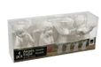 Kerstcadeau 49012 kerst engelen, 4-delig - 8 willekeurig assortiment, 8 x 6 x 5.5 cm
