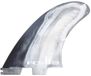FCS II MR Twin+1 PC M-L Swirl Surf Vin Transparant