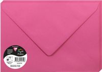 Clairefontaine Pollen - Enveloppe - C5 - 162x229mm - Fuchsia - Rose vif - 20 Pièces