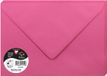 Clairefontaine Pollen - Enveloppe - C5 - 162x229mm - Fuchsia - Rose vif - 20 Pièces