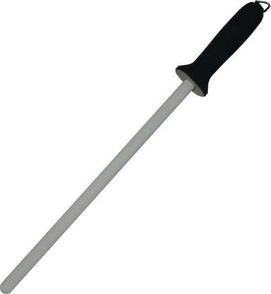 Vogue Keramische Aanzetstaal - 30,5cm - Zwart