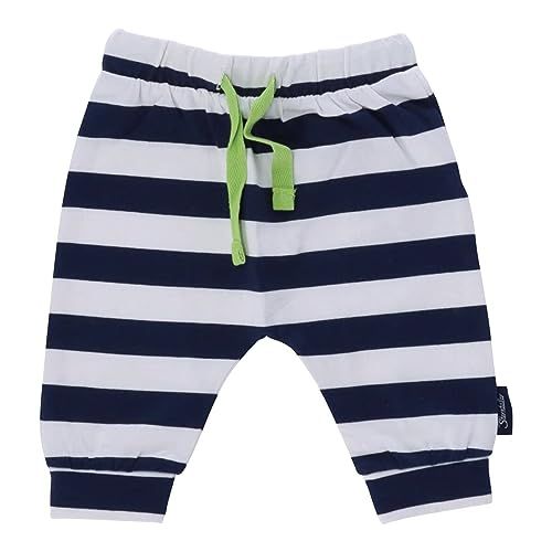 Sterntaler Baby Boys Striped Trousers, Navy, 68 cm