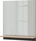 Vicco Marelle Badkamerspiegelkast – 60 x 67 cm met plank Antraciet