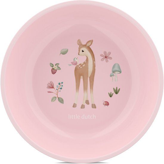 Mepal Mio Kinderschaaltje Little Dutch - 300 ml - Magnetronbestendig - Baby kommetje - Kinderservies - Fairy Garden